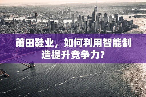 莆田鞋业，如何利用智能制造提升竞争力？