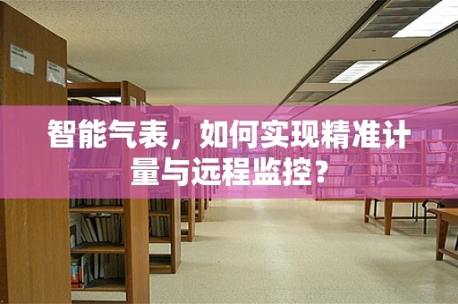 智能气表，如何实现精准计量与远程监控？