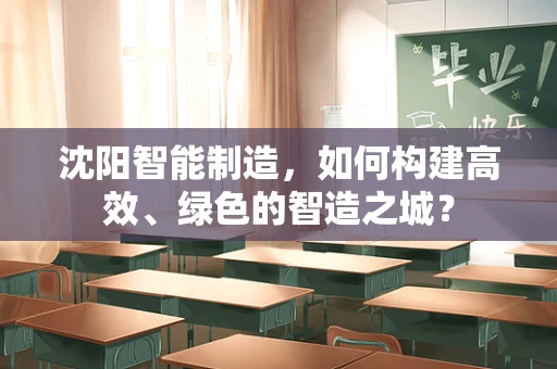 沈阳智能制造，如何构建高效、绿色的智造之城？