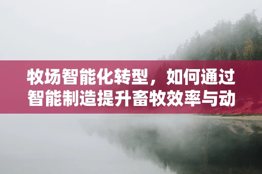 牧场智能化转型，如何通过智能制造提升畜牧效率与动物福利？