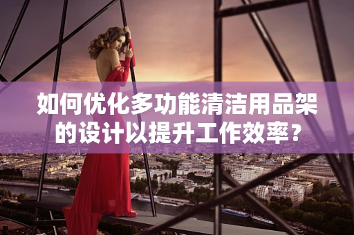 如何优化多功能清洁用品架的设计以提升工作效率？