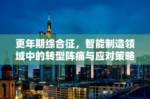 更年期综合征，智能制造领域中的转型阵痛与应对策略