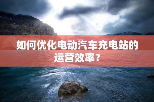 如何优化电动汽车充电站的运营效率？