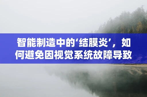 智能制造中的‘结膜炎’，如何避免因视觉系统故障导致的生产失误？