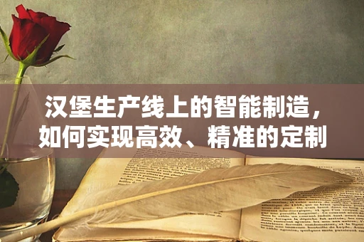 汉堡生产线上的智能制造，如何实现高效、精准的定制化生产？