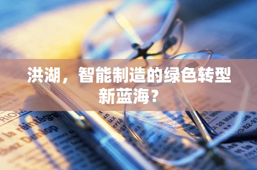 洪湖，智能制造的绿色转型新蓝海？