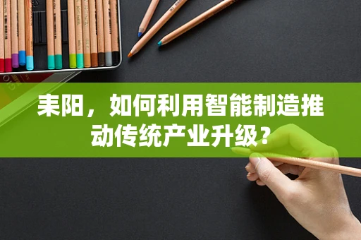 耒阳，如何利用智能制造推动传统产业升级？