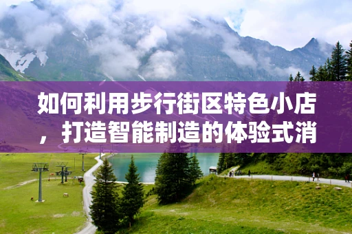 如何利用步行街区特色小店，打造智能制造的体验式消费新场景？