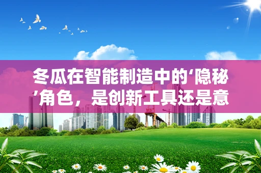 冬瓜在智能制造中的‘隐秘’角色，是创新工具还是意外之选？