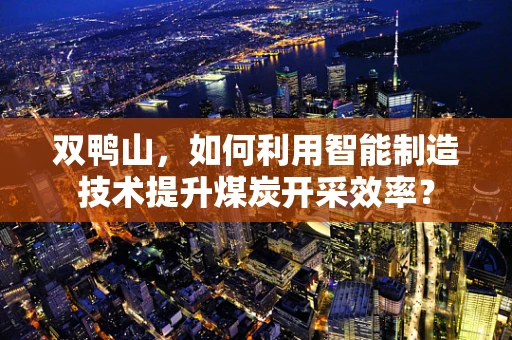 双鸭山，如何利用智能制造技术提升煤炭开采效率？