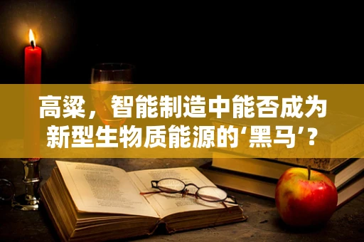 高粱，智能制造中能否成为新型生物质能源的‘黑马’？