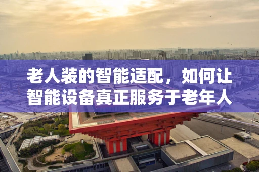 老人装的智能适配，如何让智能设备真正服务于老年人的生活？
