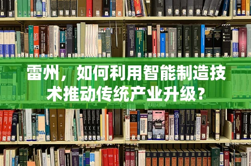 雷州，如何利用智能制造技术推动传统产业升级？