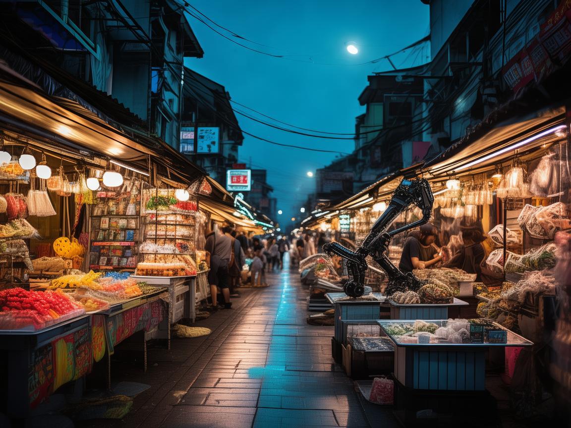 夜市经济的智能制造新机遇，如何利用智能技术提升夜市体验？