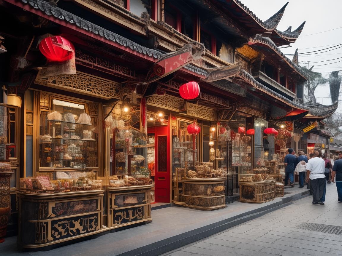 文化街上的手工艺品店，如何融合传统与现代，打造独特魅力？